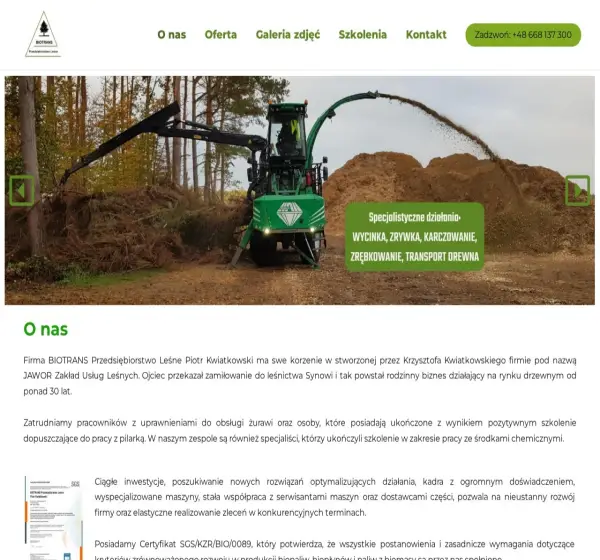 Forum i opinie o biotrans.com.pl