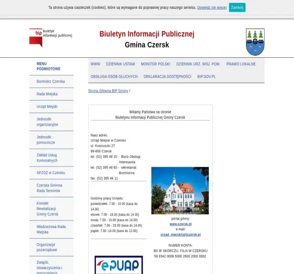 Forum i opinie o bip.czersk.pl