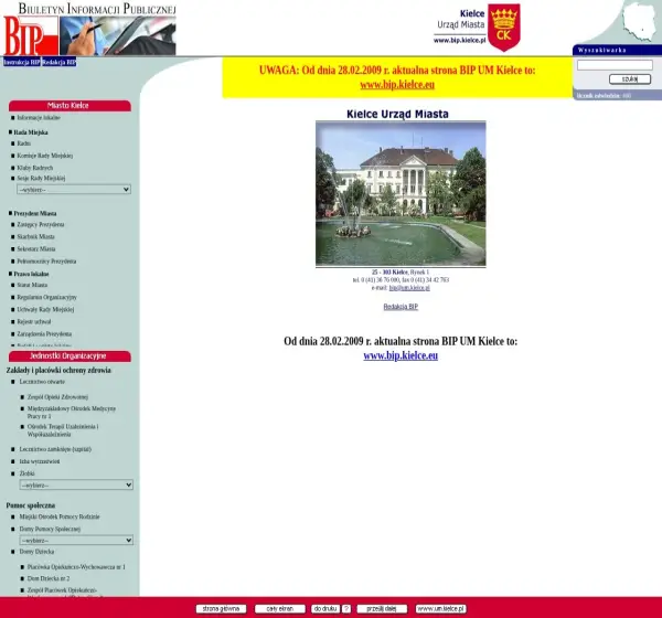 Forum i opinie o bip.kielce.pl