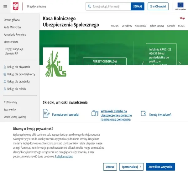 Forum i opinie o bip.krus.gov.pl