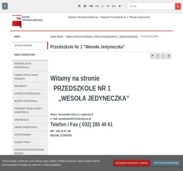 Forum i opinie o bip.pp1.tarnowskiegory.pl