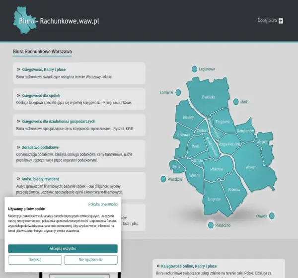 Forum i opinie o biura-rachunkowe.waw.pl