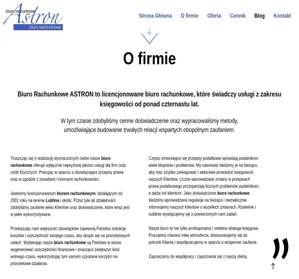 Forum i opinie o biurorachunkowe.lublin.pl