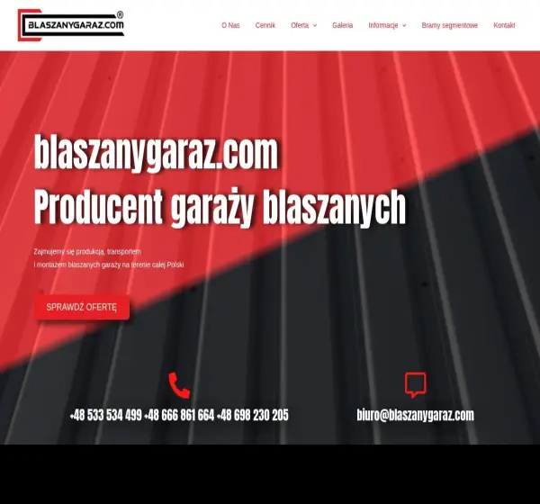 Forum i opinie o blaszanygaraz.com