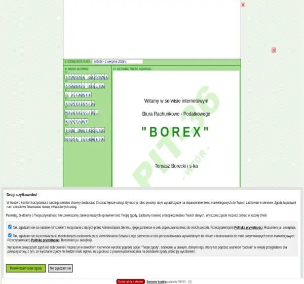 Forum i opinie o borex.prv.pl