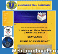 Bowlingteamsosnowiec.w.interia.pl