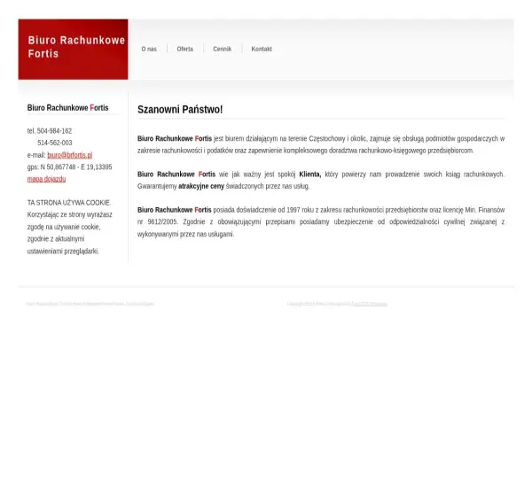 Forum i opinie o brfortis.pl