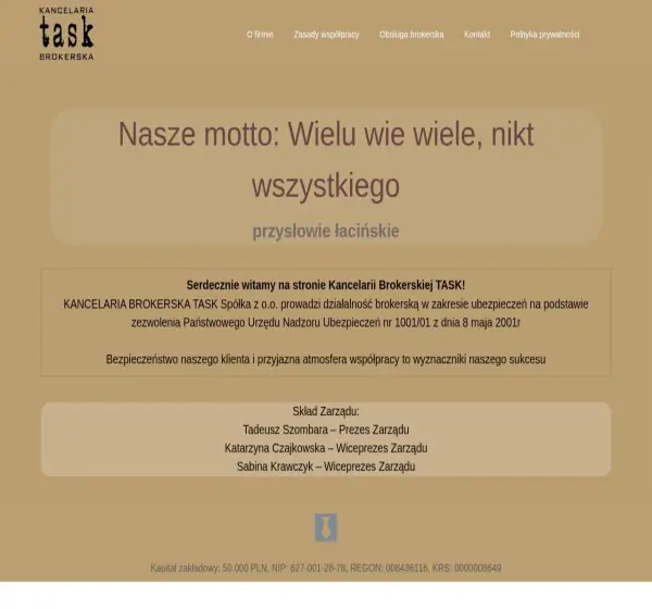 Forum i opinie o broker-task.pl