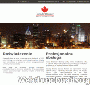 Forum i opinie o canadabrokers.com.pl