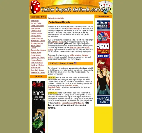 Forum i opinie o casino-deposit-methods.com