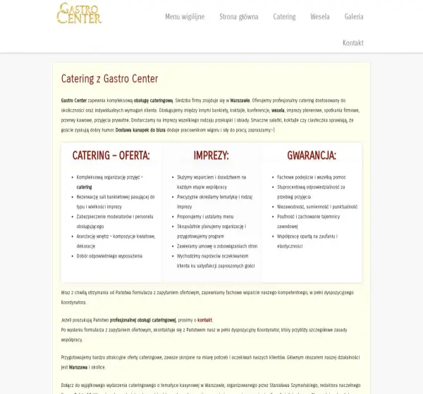 Forum i opinie o catering-gc.pl
