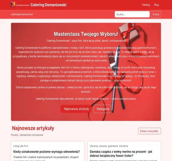 Forum i opinie o cateringdomaniowski.pl