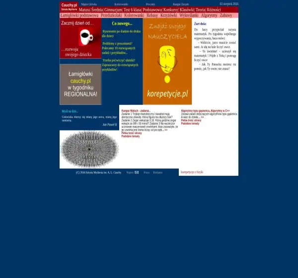 Forum i opinie o cauchy.pl
