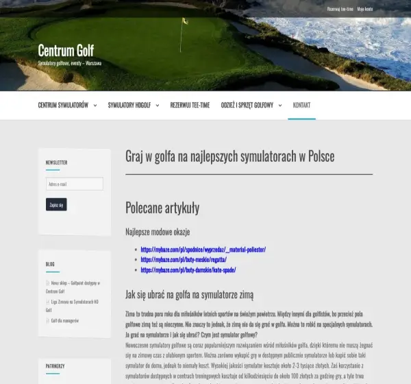 Forum i opinie o centrumgolf.pl
