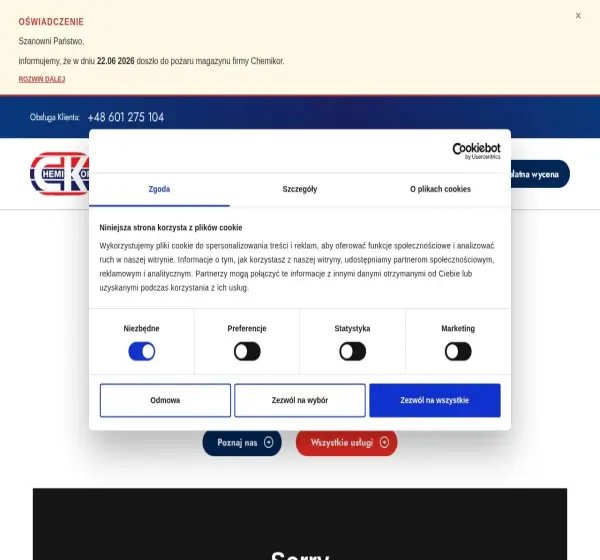 Forum i opinie o chemikor.pl