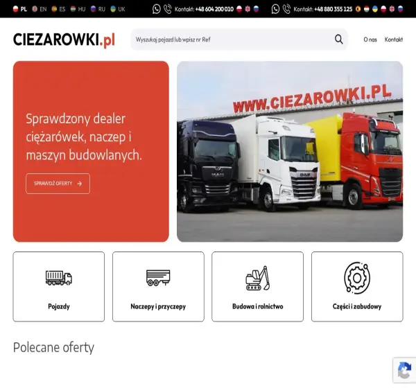 Forum i opinie o ciezarowki.pl