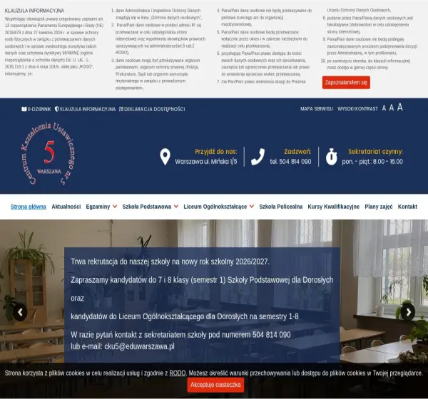 Forum i opinie o cku.waw.pl