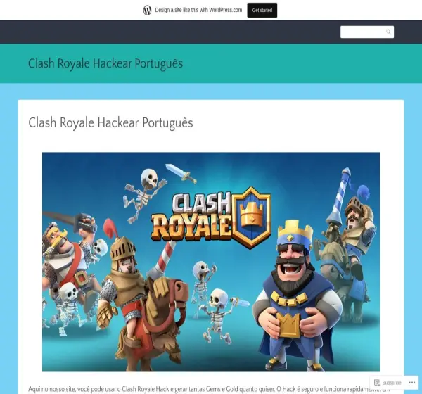 Forum i opinie o clashroyalehackear.wordpress.com