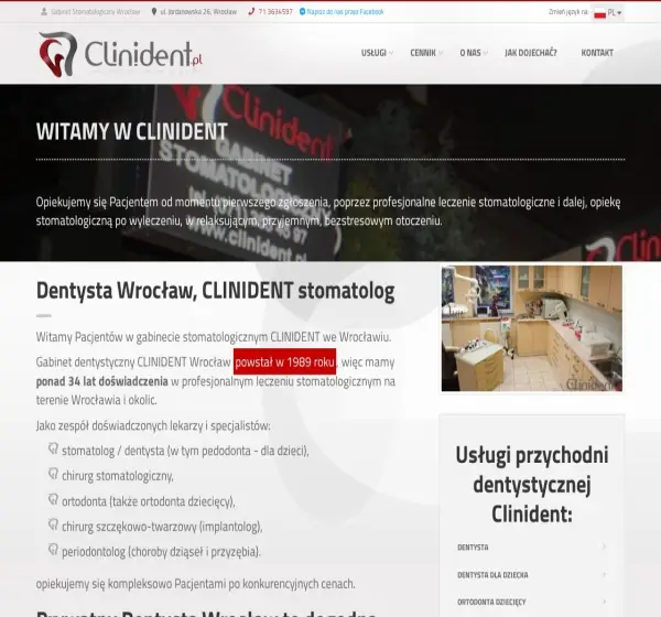 Forum i opinie o clinident.pl