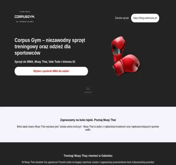 Forum i opinie o corpusgym.pl