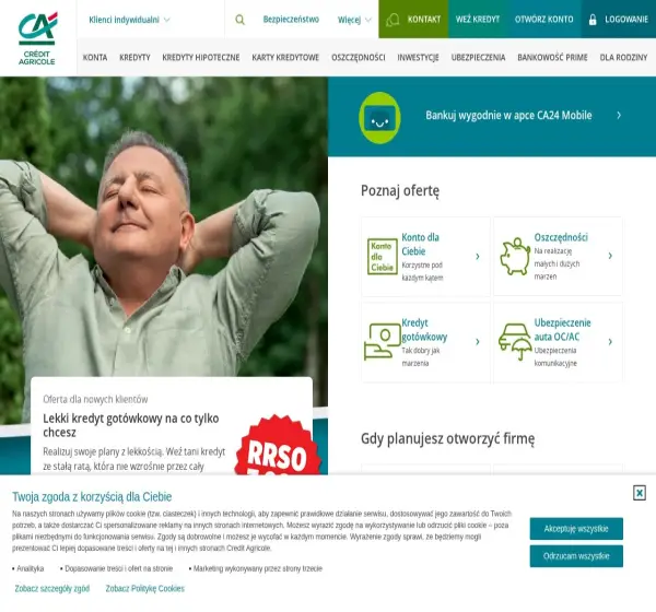Forum i opinie o credit-agricole.pl