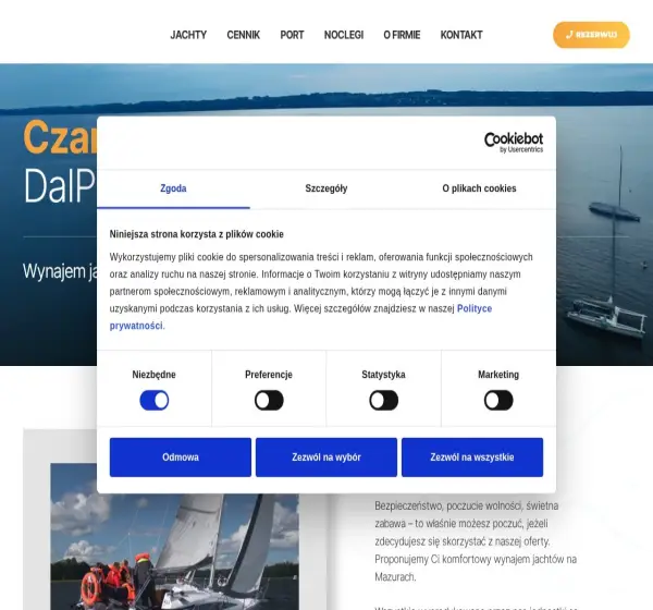 Forum i opinie o czartery.dalpolyacht.pl