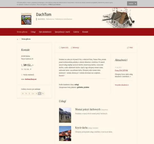 Forum i opinie o dachtom.firmy.net