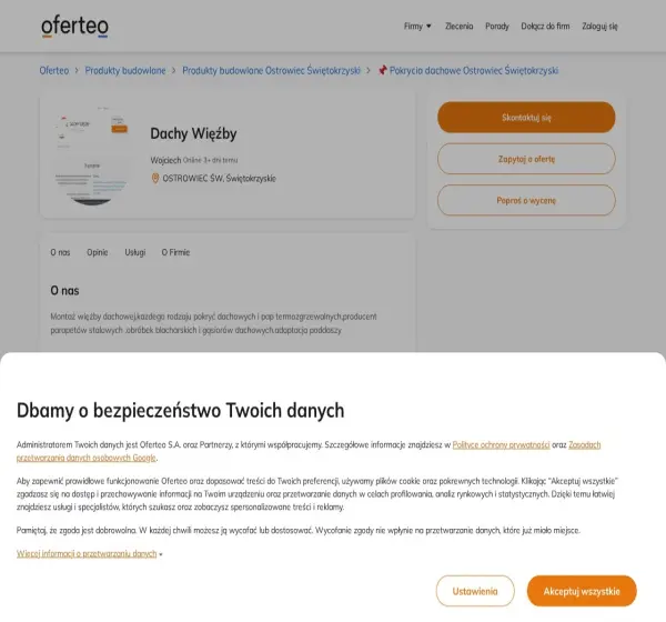 Forum i opinie o dachy.oferteo.pl