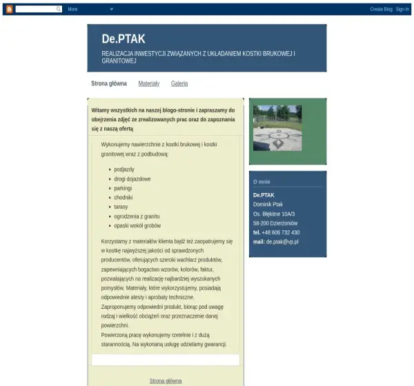 Forum i opinie o de-ptak.blogspot.com