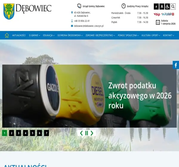 Forum i opinie o debowiec.cieszyn.pl