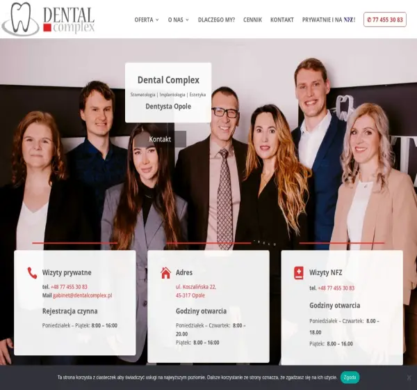 Forum i opinie o dentalcomplex.pl