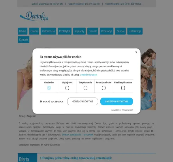 Forum i opinie o dentalspa.com.pl