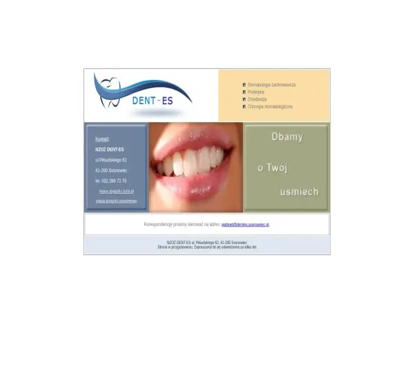 Forum i opinie o dentes.sosnowiec.pl