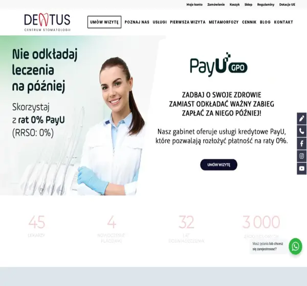 Forum i opinie o dentus.com.pl