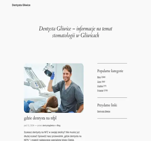 Forum i opinie o dentysta-gliwice.pl