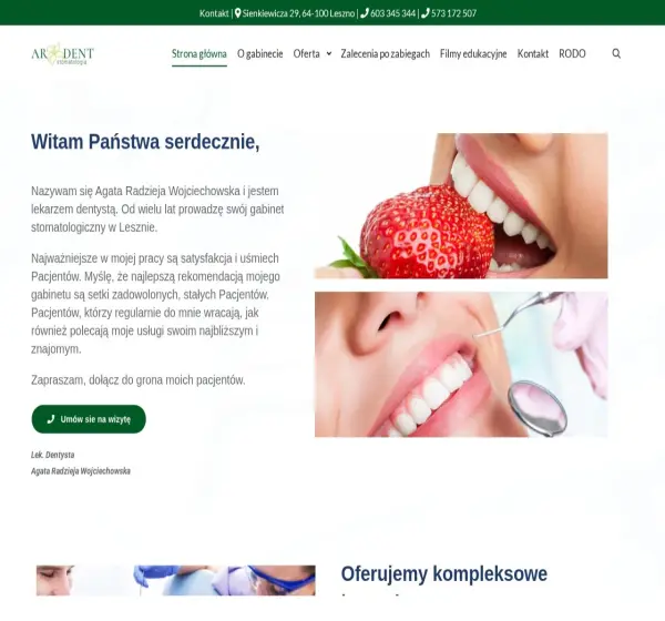 Forum i opinie o dentystaleszno.com