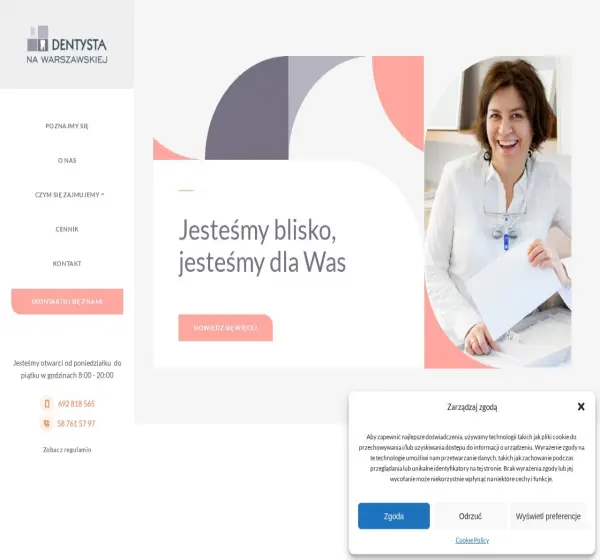 Forum i opinie o dentystanawarszawskiej.pl