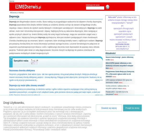 Forum i opinie o depresja.medserwis.pl