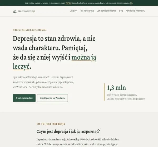 Forum i opinie o depresja.wroclaw.pl