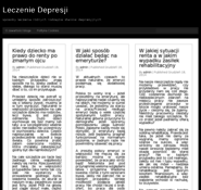 Forum i opinie o depresja-leczenie.pl