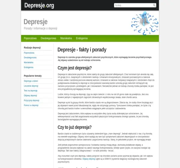 Forum i opinie o depresje.org