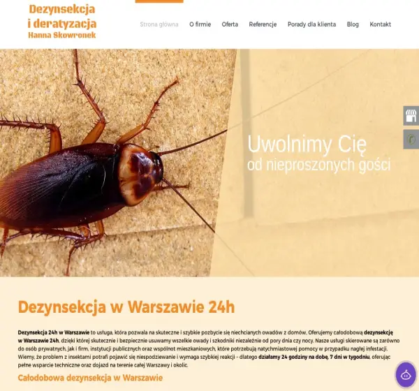 Forum i opinie o dezynsekcja24.pl