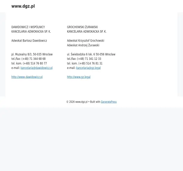 Forum i opinie o dgz.pl