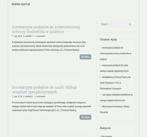 Forum i opinie o diakles-sport.pl