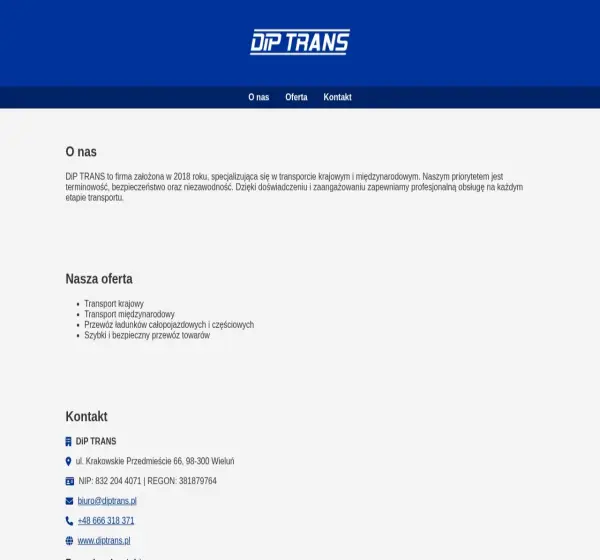 Forum i opinie o diptrans.pl