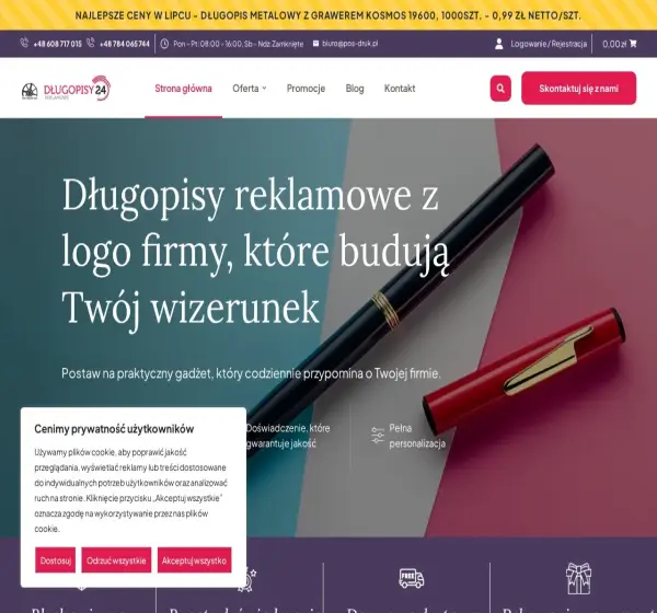 Forum i opinie o dlugopisy24.pl