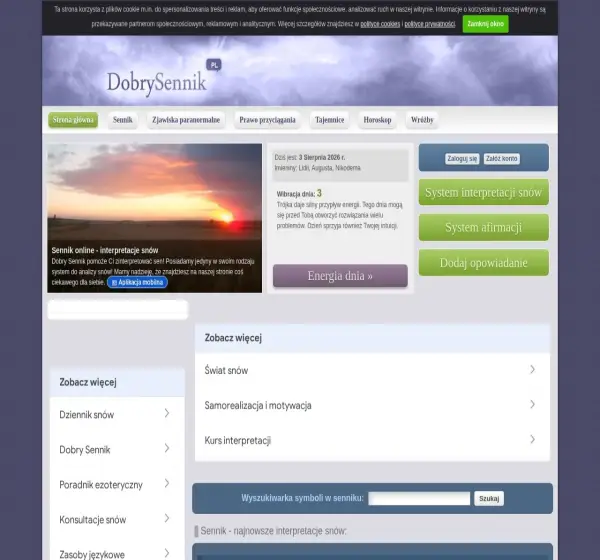 Forum i opinie o dobrysennik.pl