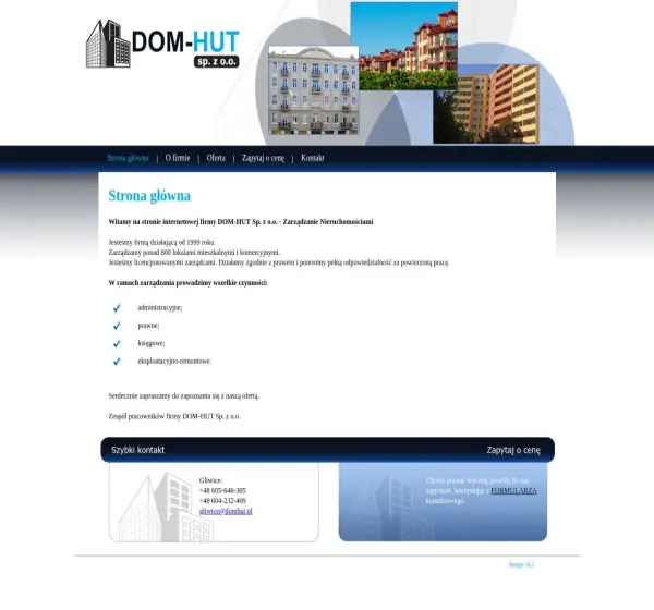 Forum i opinie o domhut.pl