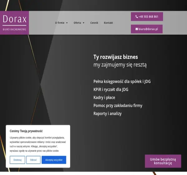 Forum i opinie o dorax.pl