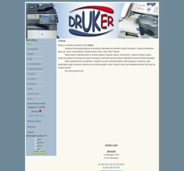 Forum i opinie o druker.waw.pl